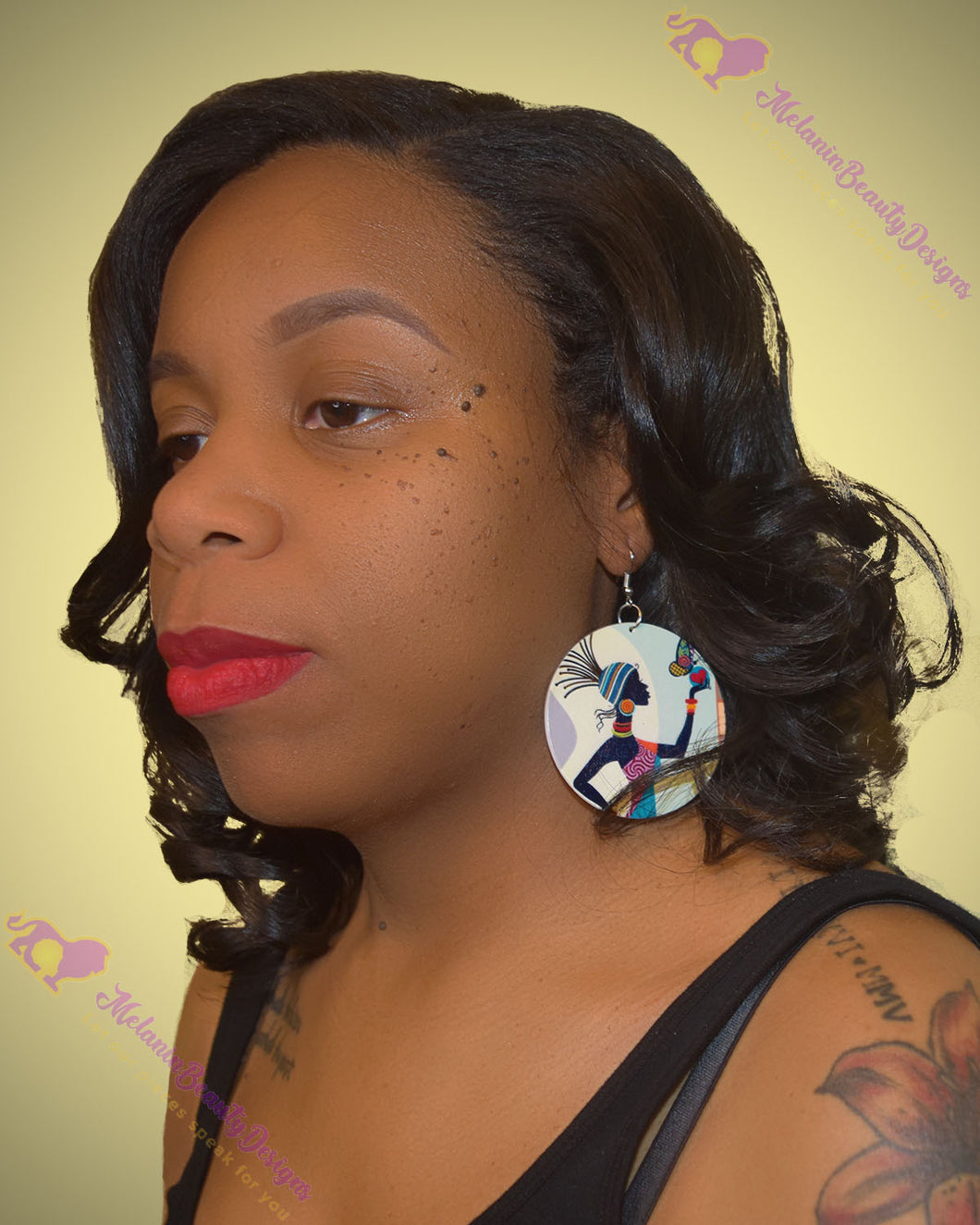 Melanin Love Earrings